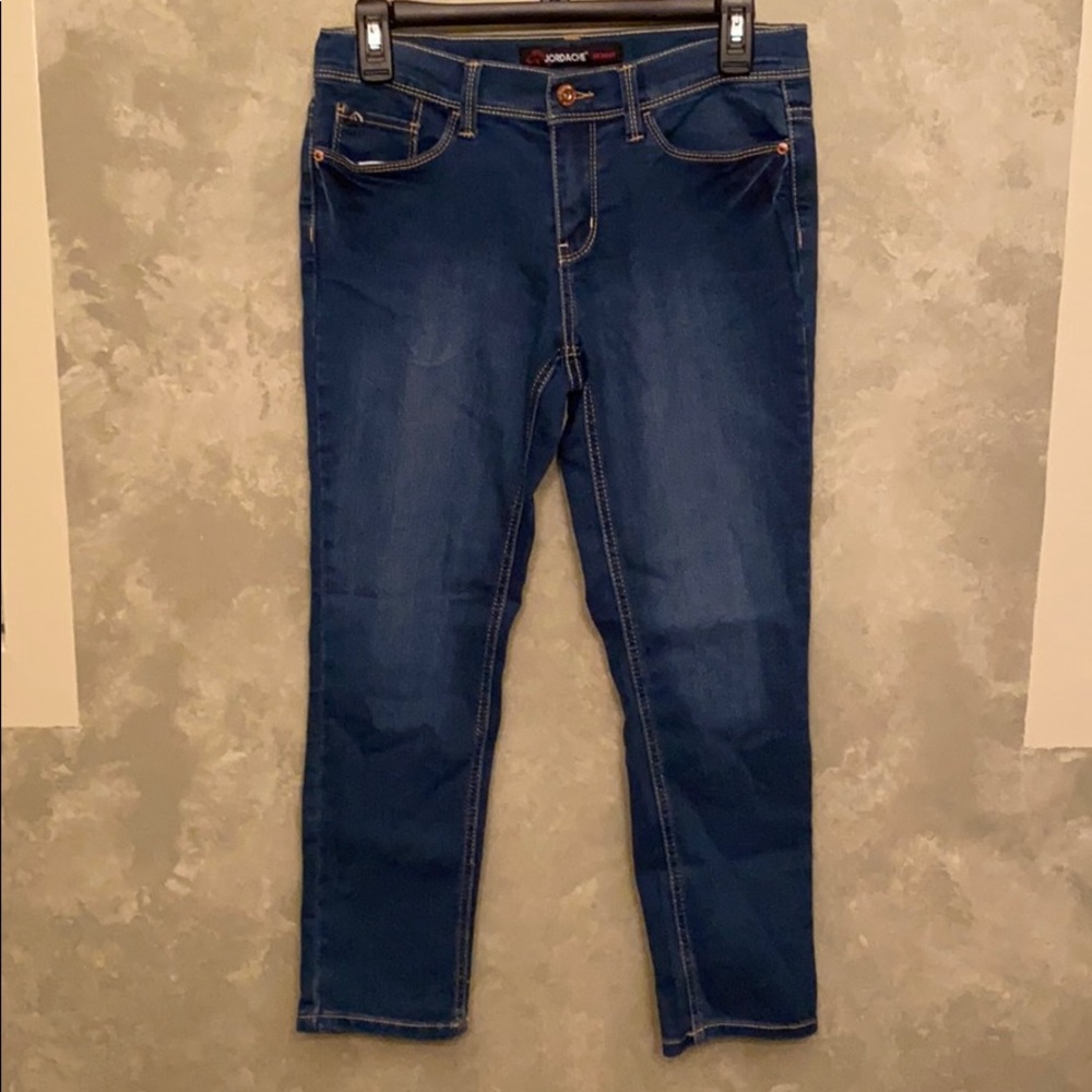 Jordache girls jeans skinny, size 12.5+